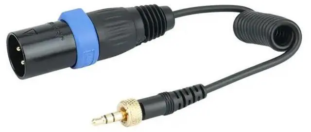 Alt view image 2 of 3 - 10X Saramonic Locking Type 3.5Mm To 3.5Mm TRS To XLR Male Microphone Output Universal Audio Cable For Receivers