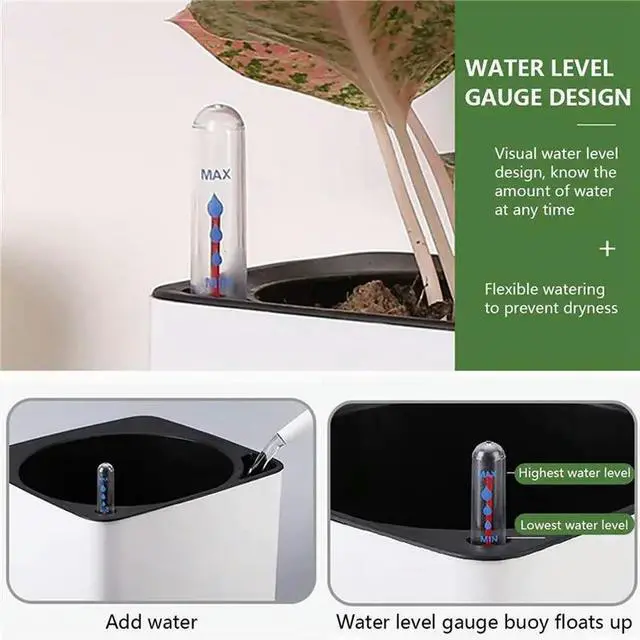 Alt view image 3 of 3 - Pack Of 100 Soil Moisture Meter, 20 Cm Plant Water Level Indicator, Water Level Indicator, Soil Moisture Meter, Sensor
