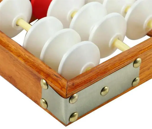 Main image of 2X Abacus Chinese Abacus Mathematic Education Teacher Calculator Hanging Abacus Teaching Abacus 58X19cm For Teacher