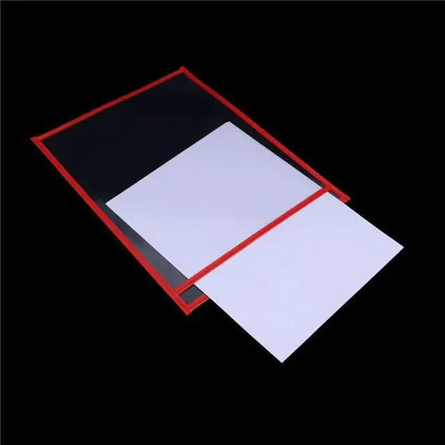 Alt view image 3 of 3 - 150 Multicolored Dry Erase Pockets,Oversize 10 X 13 Pockets, For Classroom Organization,Reusable Dry Erase Pockets