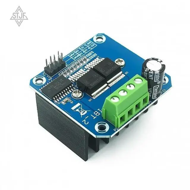 Alt view image 3 of 3 - Double BTS7960 43A H-bridge High-power Motor Driver module/ diy car Current diagnostic