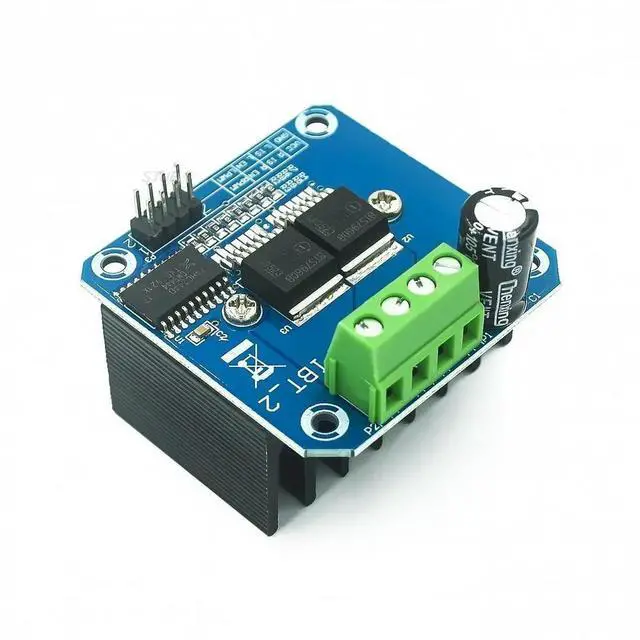 Alt view image 2 of 3 - Double BTS7960 43A H-bridge High-power Motor Driver module/car/
