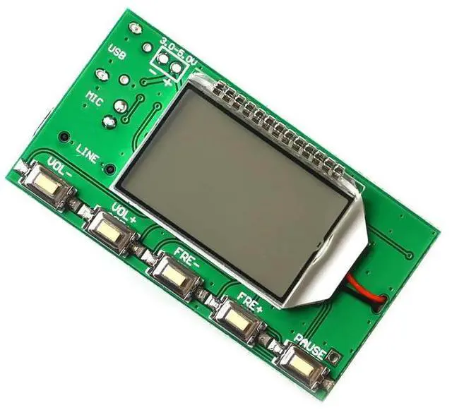 Alt view image 2 of 3 - Multifunctional FM stereo transmitter module/microphone transmitter/microphone module