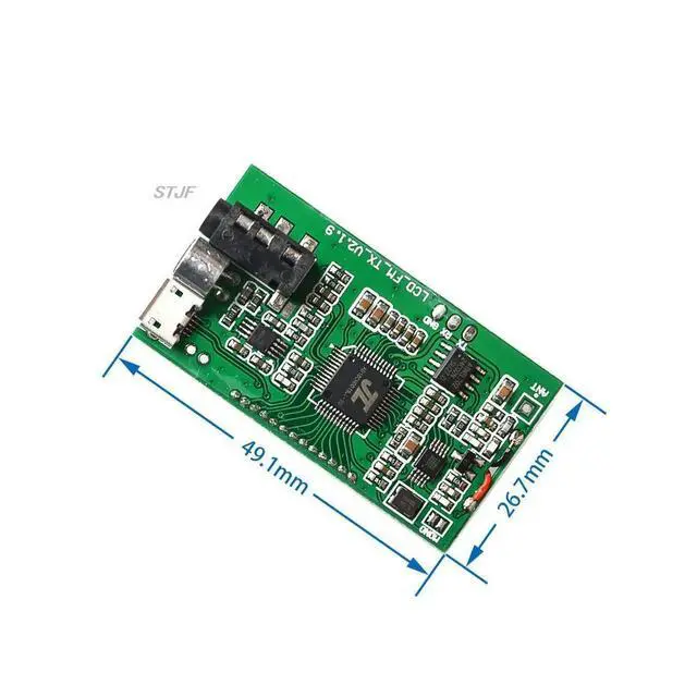Alt view image 2 of 3 - DSP PLL 87-108MHzMultifunctional FM stereo transmitter module/microphone transmitter/microphone module