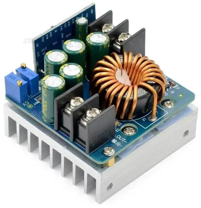 Alt view image 5 of 6 - DC-DC 400W High power step-down constant voltage constant current adjustable power module charging LED drive powersupply
