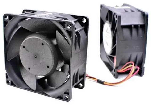 Alt view image 2 of 4 - THB0812BE 8cm 80mm fan 80mm fan 8038 DC12V 6A Dual fan combination large air volume server fan