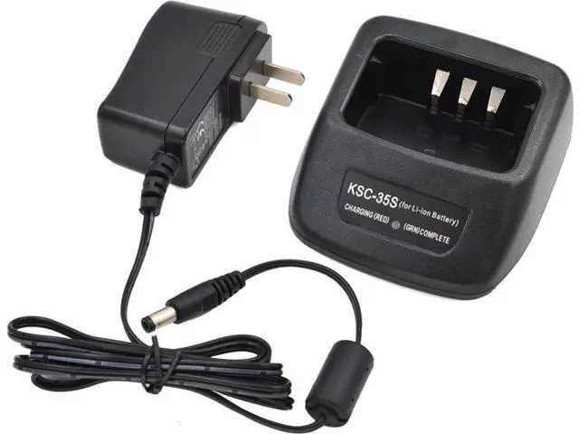 Alt view image 2 of 7 - KSC-35S Rapid Charger for Kenwood Radio NX-1200 NX-1202 NX-1300 NX-P1302 TK-3202 TK-3212 TK-3302 TK-3400 TK-2400 TK-2402 TK-2300 TK-2000 TK-3000 KNB-45L KNB-63L KNB-65L Battery Charger