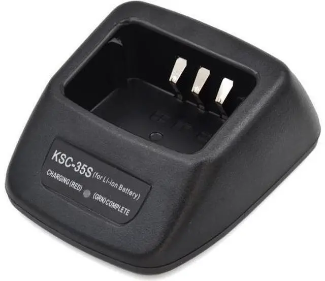 Alt view image 3 of 7 - KSC-35S Rapid Charger for Kenwood Radio NX-1200 NX-1202 NX-1300 NX-P1302 TK-3202 TK-3212 TK-3302 TK-3400 TK-2400 TK-2402 TK-2300 TK-2000 TK-3000 KNB-45L KNB-63L KNB-65L Battery Charger