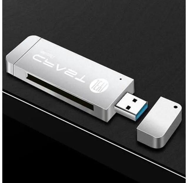 Alt view image 2 of 4 - JEYI CFast Card Reader SLR Camera Memory Card Video Camera All Aluminum Dual Interface Card Reader