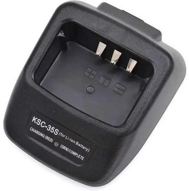 Alt view image 6 of 7 - KSC-35S Rapid Charger for Kenwood Radio NX-1200 NX-1202 NX-1300 NX-P1302 TK-3202 TK-3212 TK-3302 TK-3400 TK-2400 TK-2402 TK-2300 TK-2000 TK-3000 KNB-45L KNB-63L KNB-65L Battery Charger