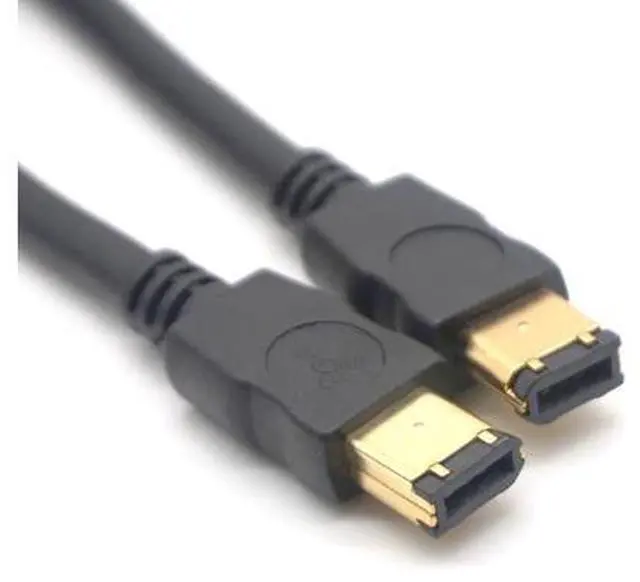 Alt view image 6 of 7 - IEEE 1394A Data Cable IEEE 1394 6P to 6P 6P-6P 6 Pin to 6 Pin Industrial Camera Cable Firewire 400 Mbps