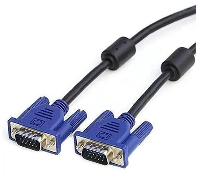 Main image of VGA Monitor Cable Male to M for TV LCD Projector 10 Ft Foot 3M 3 Meter