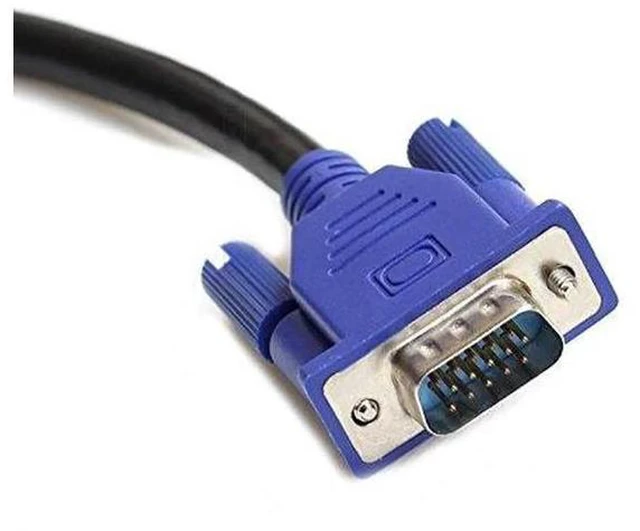 Alt view image 2 of 3 - VGA Monitor Cable Male to M for TV LCD Projector 10 Ft Foot 3M 3 Meter