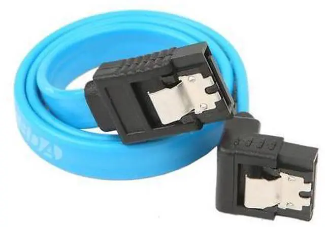 Alt view image 6 of 7 - Super Speed Straight Right Angle 6Gbps 30CM 50CM SATA 3.0 Cable 6GB/s SATA III SATA 3 Cable Flat Data Cord for HDD SSD