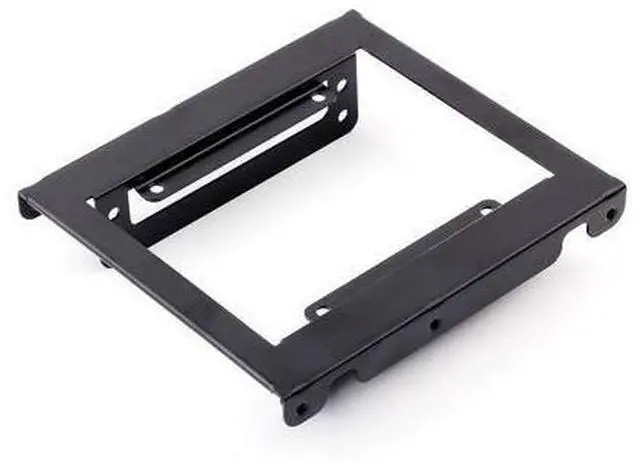 Alt view image 4 of 5 - Dual 2.5" to 3.5" HDD & SSD Converter Bracket Converts 2.5" Notebook Hard Drive to 3.5" Desktop Hard Drive Bay Mounting Bracket Adapter Mac | PC | Linux