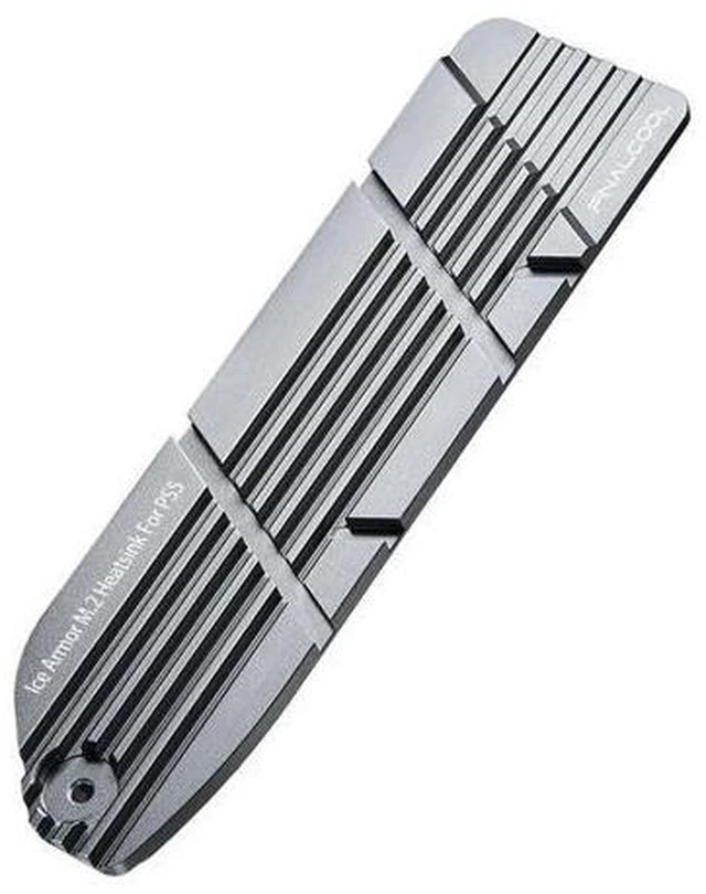 Main image of Aluminum Heatsink with Pads SSD Cooling Mounting Kit Heat Sink Radiator for PS 2280 NVMe SSD Expansion Slot