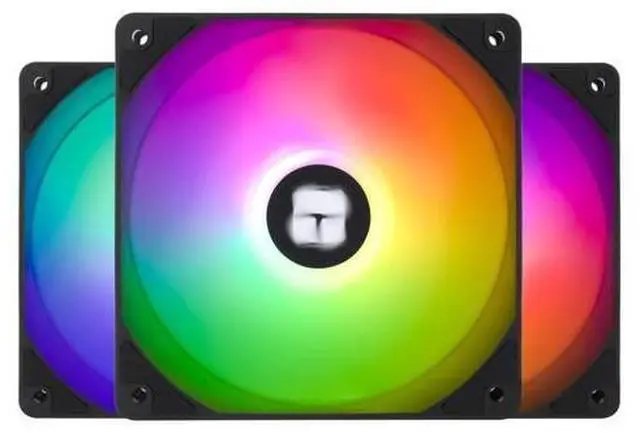 Main image of T TL-C12C-S X3 CPU Fan 120mm ARGB Case Cooler Fan, 4pin PWM Silent Computer Fan with S-FDB Bearing Included, up to 1550RPM Cooling Fan3 Quantities