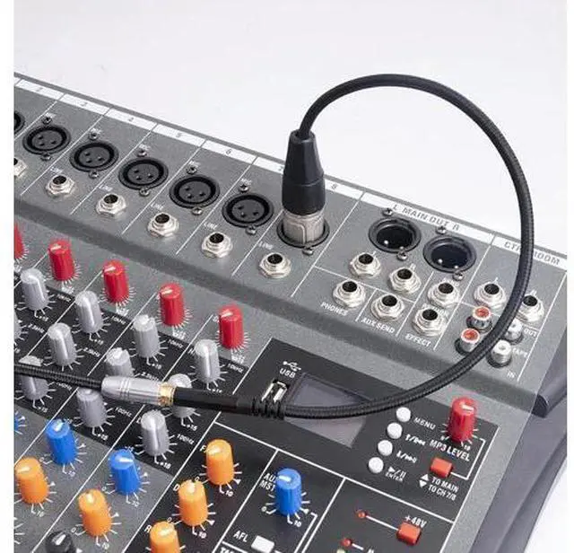 Alt view image 2 of 3 - 3.5mm Stereo Audio Adapter Cable Female To XLR Male Interconnect Cable for Microphone