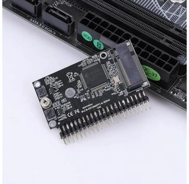 Alt view image 3 of 3 - M.2 NGFF SATA SSD To 2.5inch IDE 44pin Adapter Driver-free M.2 IDE Adapter M.2 NGFF SATA SSD To 2.5 IDE SATA SSD Converter