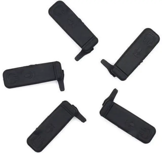 Alt view image 2 of 7 - Audio Jack Dust Cover for Motorola Radio CP200 CP040 CP140 CP150 CP160 CP180 EP450 PR400 GP3688 Earphone Dust Cover 3886441Z02 5Pcs