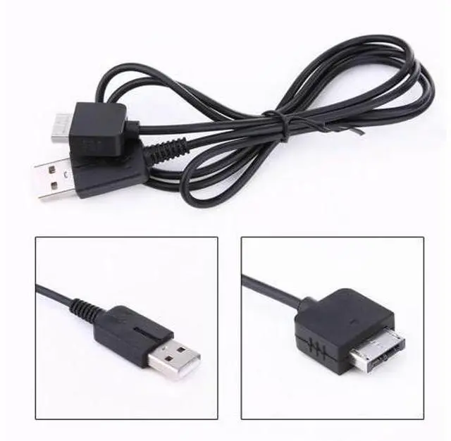 Alt view image 2 of 3 - Data Sync & Charge Lead USB Data Transfer Charger 2 in 1 Cable Cord Charger Cable for PS Vita PSV 1000 Console