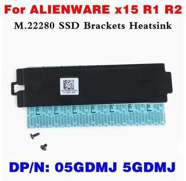 Main image of FOR 05GDMJ 5GDMJ M.2 2280 SSD NVME Mounting Brackets SSD Heatsink Cover Thermal Plate For x15 R1 R2