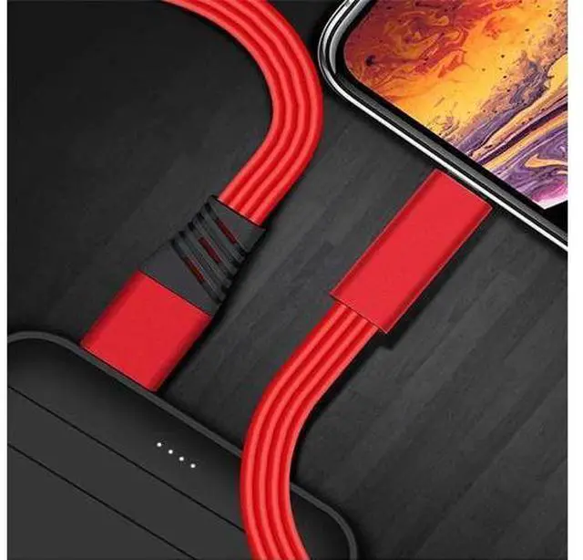 Alt view image 4 of 5 - Micro USB C Cable Reborn Type C Cable Tipo C Charging Wire Reusable for iPhone 8 7 Mi 9 Plus Mole Phone Charger Cord