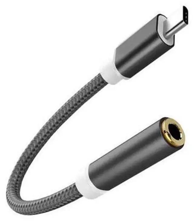 Alt view image 3 of 5 - Type C To 3.5mm Earphone Headphone Cable Adapter -C To 3.5mm Headphone Jack Aux Cable For