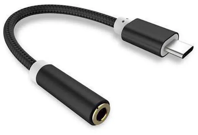 Alt view image 4 of 5 - Type C To 3.5mm Earphone Headphone Cable Adapter -C To 3.5mm Headphone Jack Aux Cable For