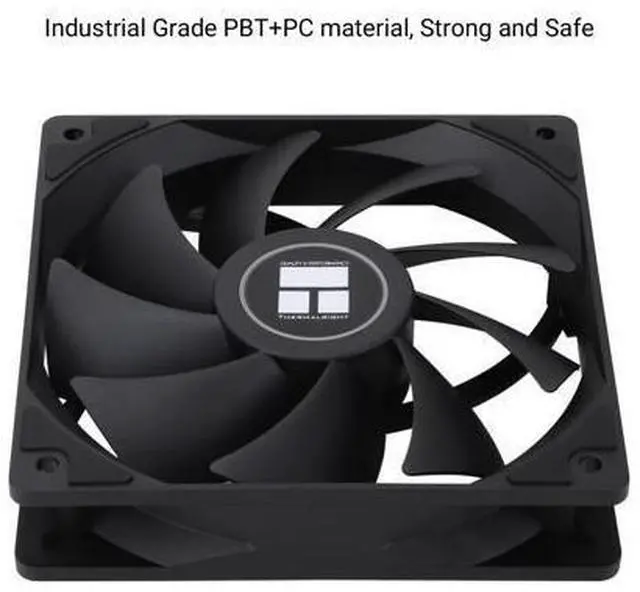 Alt view image 5 of 5 - T TL-C12C X3 CPU Fan 120mm Case Cooler Fan, 4pin PWM Silent Computer Fan with S-FDB Bearing Included, up to 1550RPM Cooling Fan3 Quantities