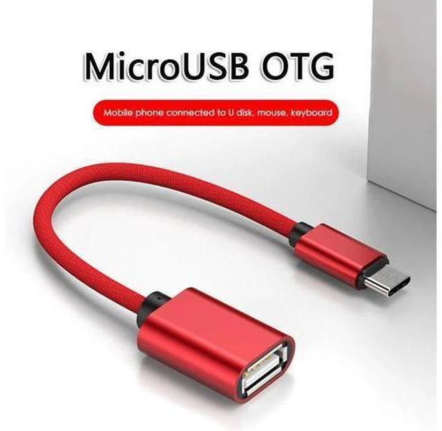 Alt view image 3 of 5 - Male to OTG Female adapter Type C OTG Cable For S9 S10 usbc MicroUSB Mirco for OTG charging cable adaptor cord