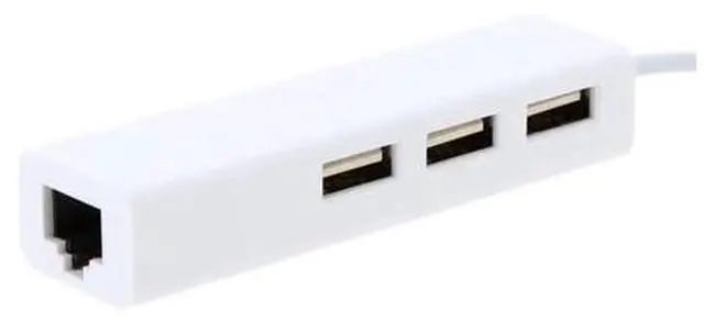 Alt view image 3 of 5 - Station USB Hub Type-C To Network Card Hub Free Drive With Line Card Copper Core RJ45 Space Aluminum Metal Shell