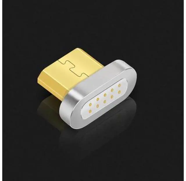 Alt view image 3 of 5 - Magnetic Cable plug Micro USB C Type C 8 pin Fast Charging Adapter For iPhone Microusb Type-C Magnet Charger cord plug