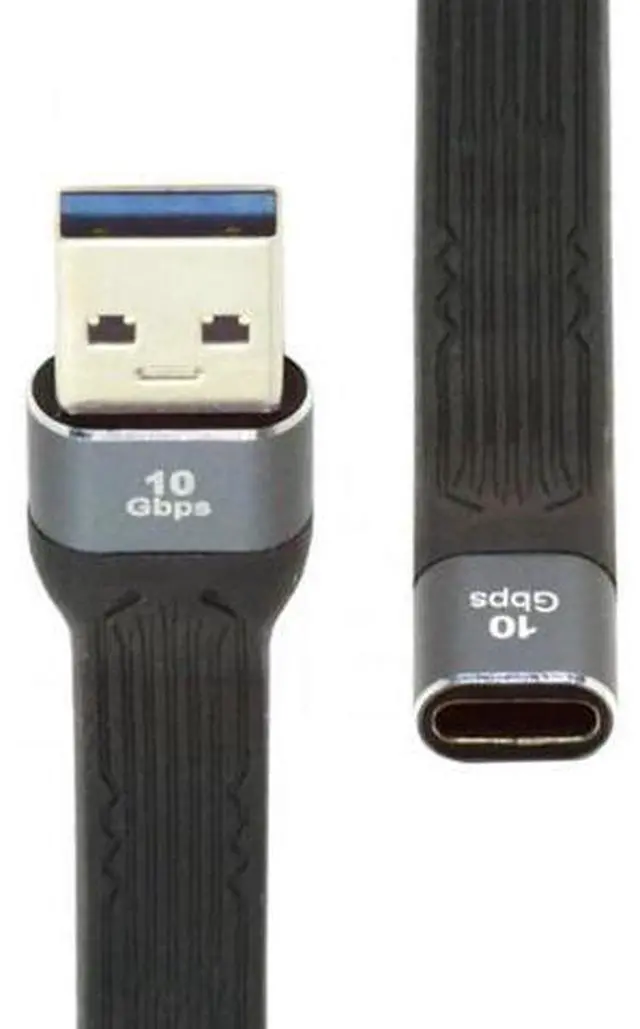 Main image of UC-113-0.13M 10Gbps USB 3.1 Type C Female to USB3.0 Type A Male Flat Slim FPC Data Cable 13cm for LaptopPhone