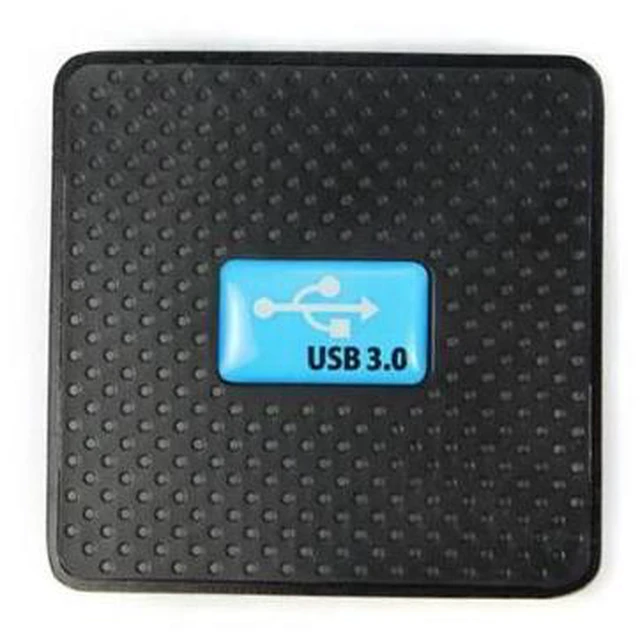 Alt view image 4 of 4 - 5Gbps External USB 3.0 4 Ports Hub Adapter With Power Adapter For PC BK#T3
