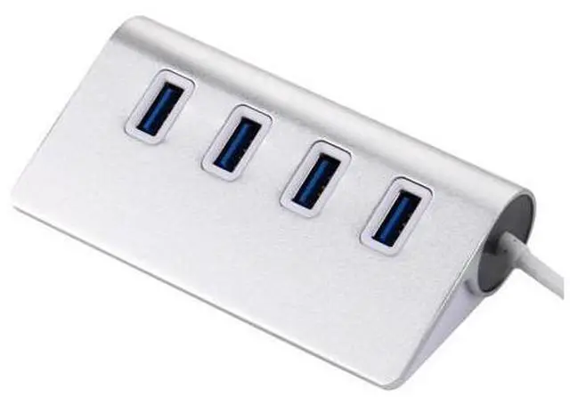 Alt view image 3 of 4 - 2019 HOT USB 3.0 4-Port Multi HUB Splitter Aluminum Adapter High Speed For PC Laptop Mac#T2
