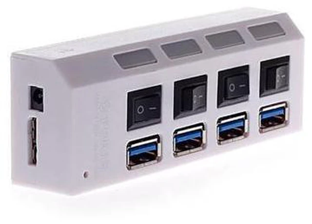 Alt view image 3 of 5 - 3.0 HUB Multi Splitter 4/7 Ports Expander Multiple 3 Hab Adapter 3.0 Hub With Switch For PC Laptop Computer 2020