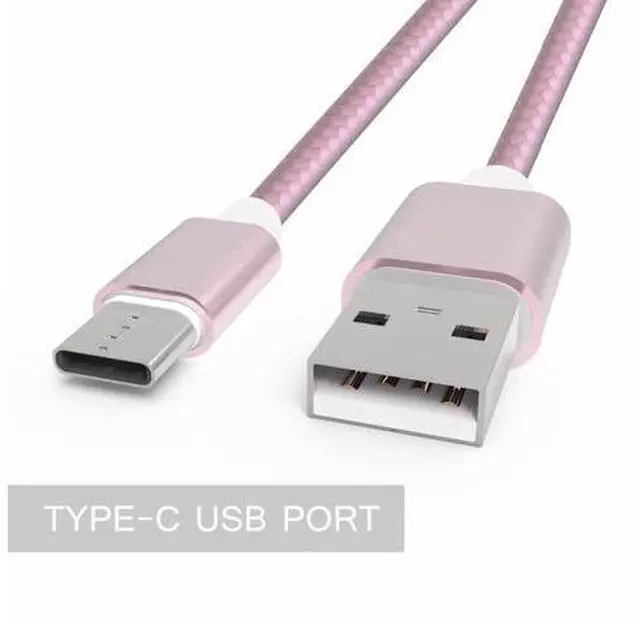 Alt view image 2 of 5 - 2M Type C USB Charger Cable for Galaxy A50 S10 S9 S8 Plus note 8 9 5 6 7 LG G6 G7 Thiq V40 Q9 Quick Charge Cable