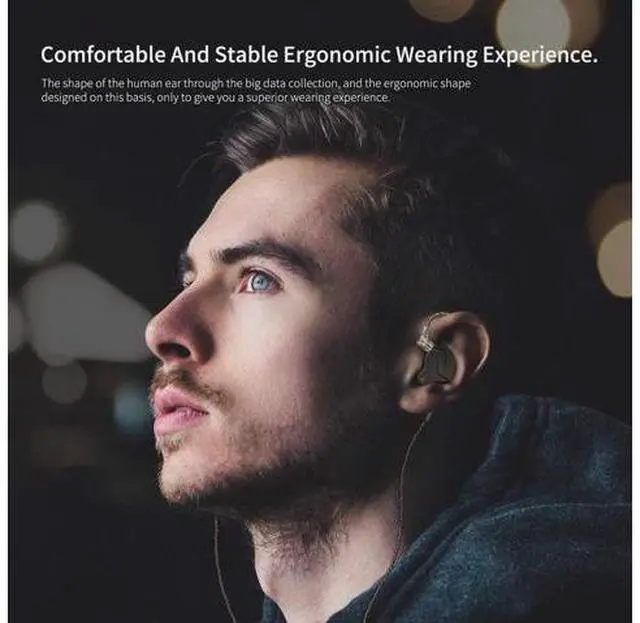 Alt view image 7 of 7 - KZ ZSN Pro Metal Earphones 1BA+1DD Hybrid Technology HiFi Bass Earbuds in Ear Monitor Headphones Sport Noise Cancelling Headset(No micPurple)