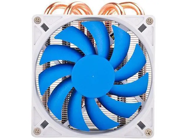 Alt view image 3 of 7 - Silverstone Tek Low-Profile Heatsink CPU Cooler with 92mm PWM Fan, Four 6mm Heat Pipes, Intel LGA1155/1156/1150 and AMD AM2/AM3/FM1/FM2 AR06