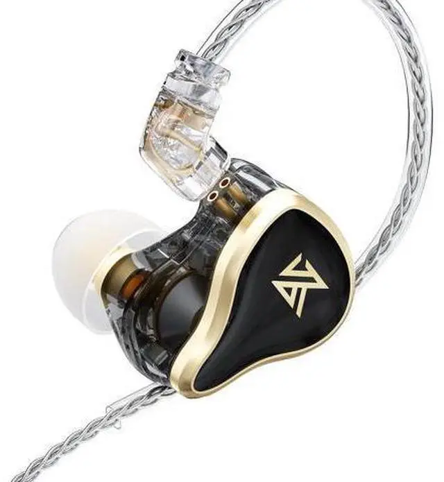 Main image of Zell Kz Zas 7Ba+1Dd In Ear Earphone 16 Unit Hybrid Technology Flagship Earphone Monitor Headphones 8Core Cable Music Sport Earphone (Without Mic, Black)