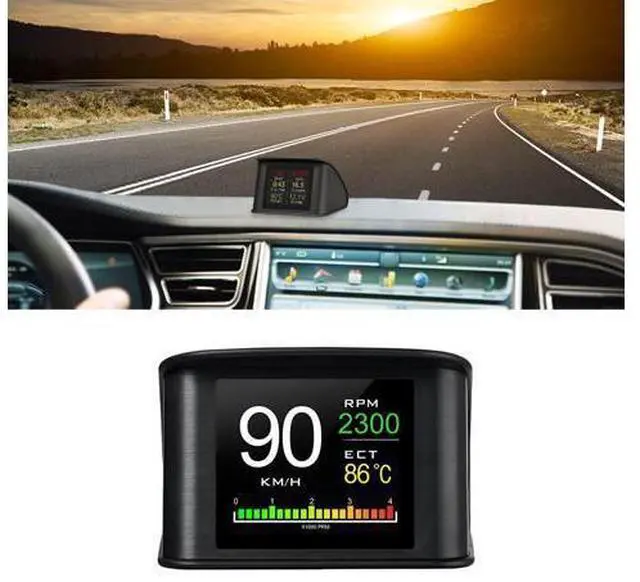 Main image of HUD Display P10 OBD2 Car Head up Display With TFT LCD Display Shows Speed RPM Voltage Detection for Error Code Hud