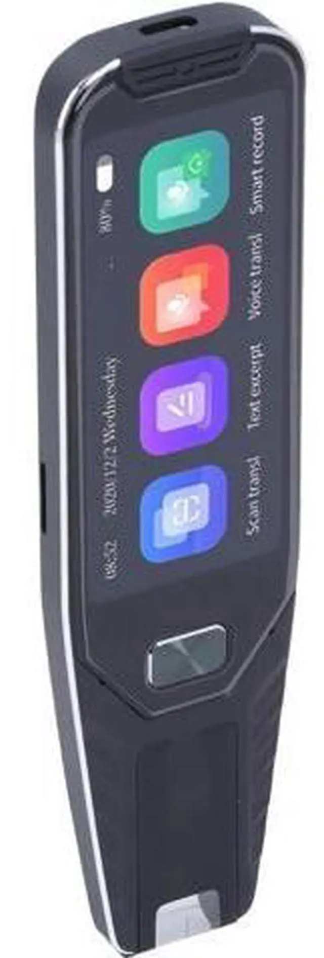 Alt view image 3 of 7 - Asixxsix Scan Translator Pen, Smart Voice Translation with 4 Inch Screen for 29 Languages Offline Text to Speech