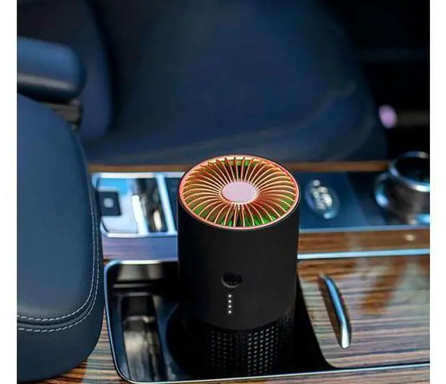 Alt view image 4 of 5 - QURO Wholesale Car HEPA Filter air Purifier Desktop H13 air Cleaner air Purifier Electric Purifier for Car