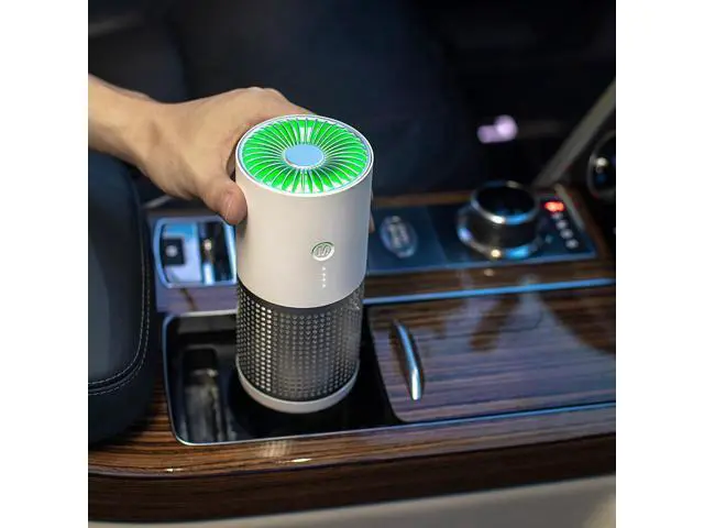 Alt view image 2 of 5 - QURO Wholesale Car HEPA Filter air Purifier Desktop H13 air Cleaner air Purifier Electric Purifier for Car