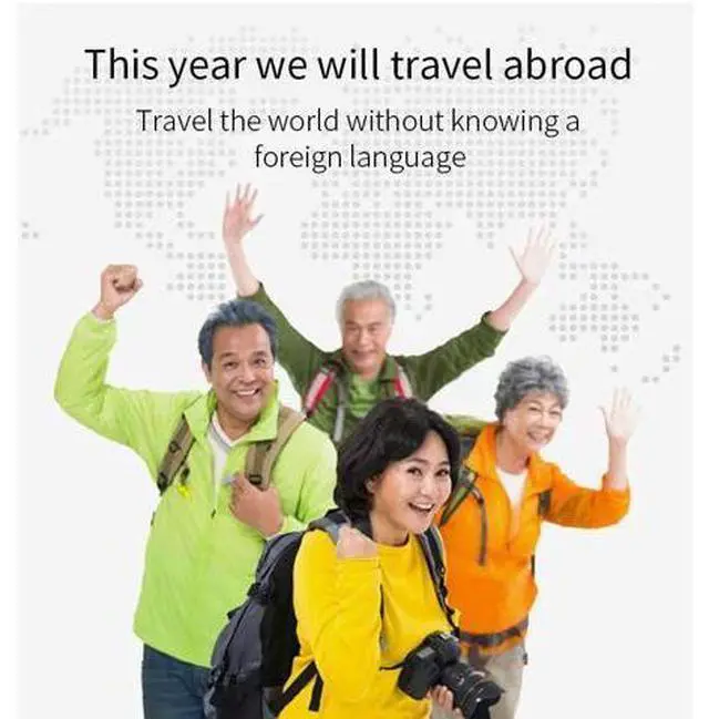 Alt view image 4 of 6 - QURO Language Translator Support 138 Languages, Instant Translation Device /Photo/English/Spanish Translator, for Business Travel