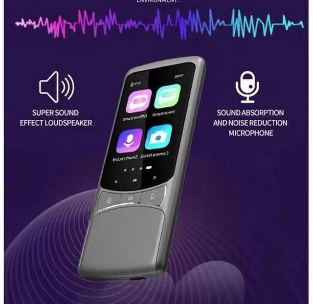 Alt view image 6 of 6 - QURO Language Translator Support 138 Languages, Instant Translation Device /Photo/English/Spanish Translator, for Business Travel