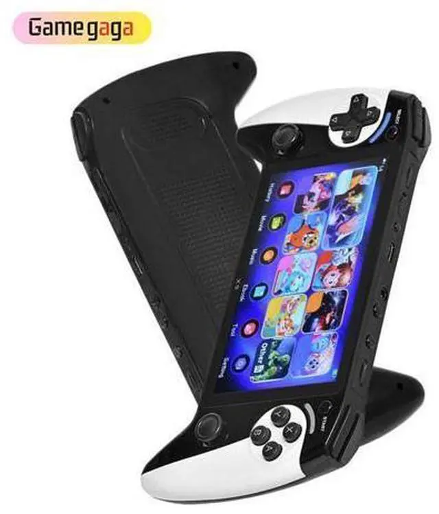 Alt view image 3 of 6 - X9 Handheld Game Console 1500mah 5.5 Inch HD Screen Portable Retro Video Game Console Multifunctional PK Project X Console