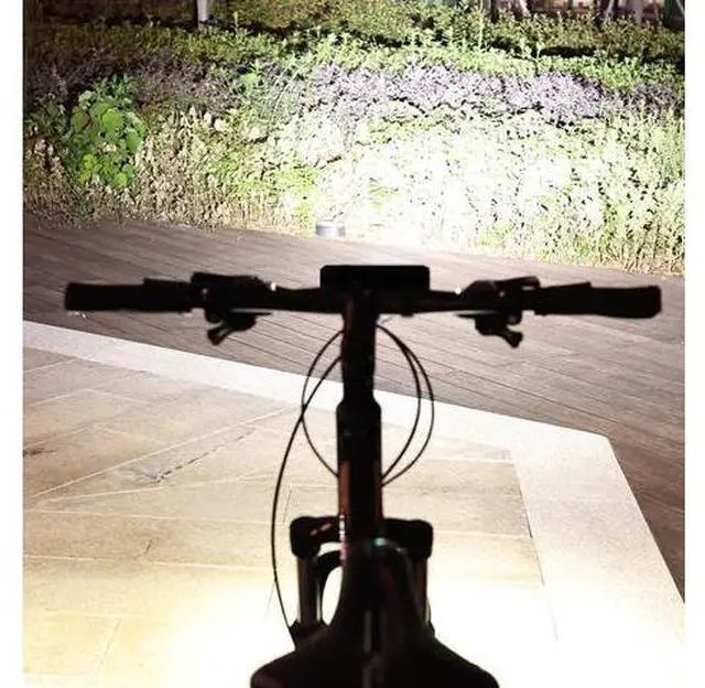 Alt view image 3 of 4 - QURO New Bicycle LED Light High Bright Night Bike Light USB Charging Outdoor Sports Mountain Bike Accessories