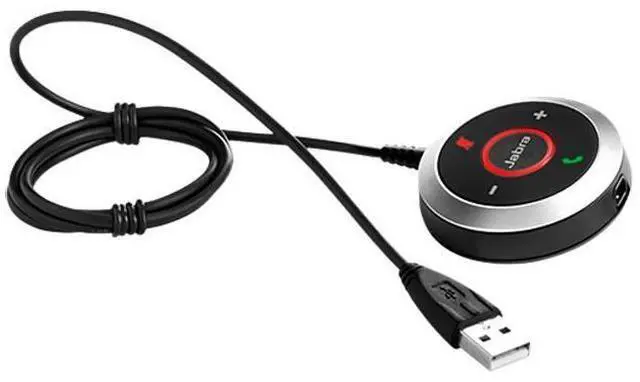 Main image of Jabra 14208-03 Control unit with USB-cable for Jabra EVOLVE 40 MS and Jabra Evolve 80 MS.